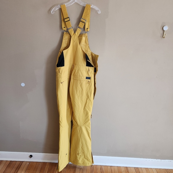 NWT Roxy Mustard snow pants snow bibs - Picture 3 of 8